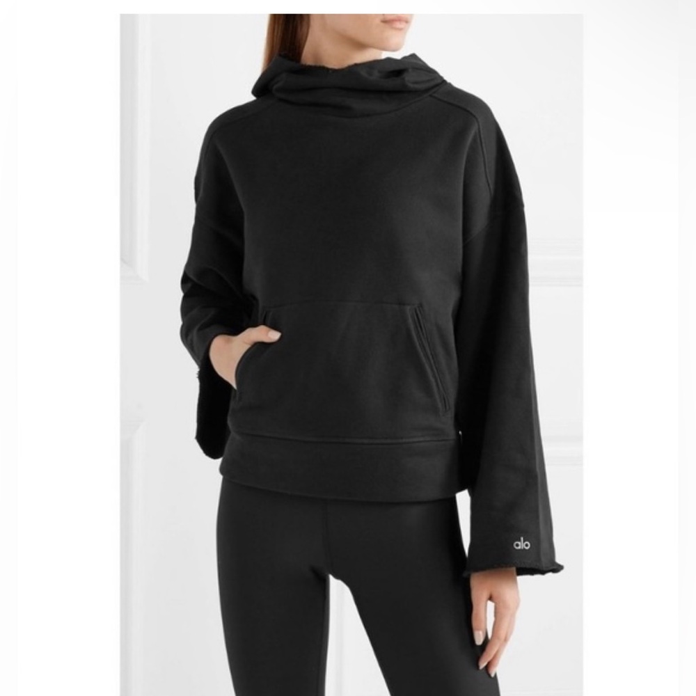 Alo yoga Low Key hoodie Black - Small